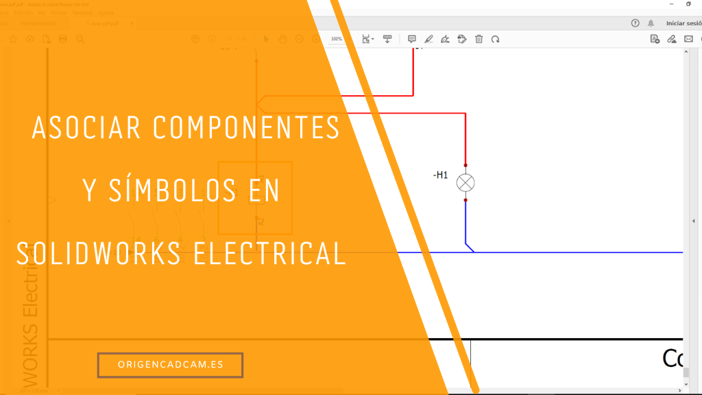 Las ventajas de asociar componentes y símbolos en SOLIDWORKS Electrical