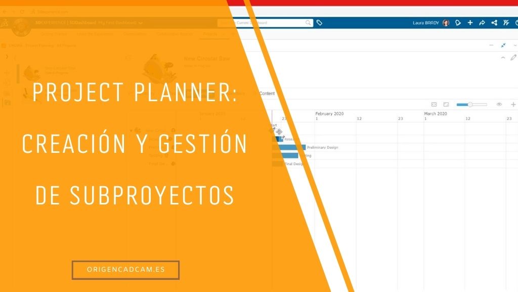 Project planner: Creación y gestión de subproyectos